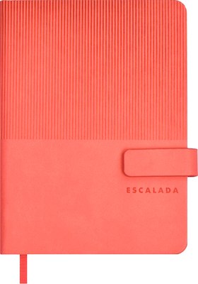 Ежедневник Escalada Виннер / 67271 (120л, коралловый) -