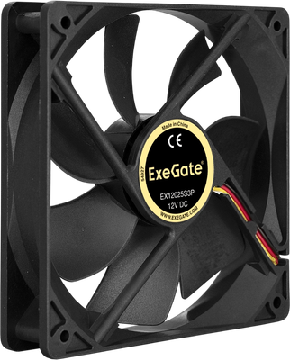 Вентилятор для корпуса ExeGate EX12025S3P / EX166176RUS - 