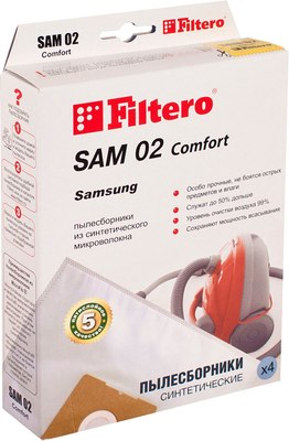 

Комплект пылесборников для пылесоса, SAM 02 Comfort Big Pack