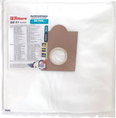 

Комплект пылесборников для пылесоса, SIE 01 Comfort Big Pack