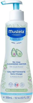 Мицеллярная вода детская Mustela No Rinse Очищающая вода (300мл) - 