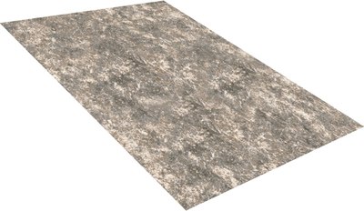 Коврик Shahintex Icarpet Print антискользящий 139 Гранит 60x100 / 848522 (коричневый/серый) - 