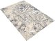 Коврик Shahintex Icarpet Print антискользящий 135 Мрамор 80x120 / 841189 (серый/бежевый) - 