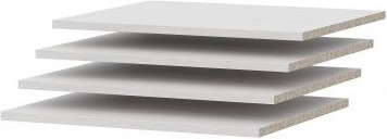 

Комплект полок для корпусной мебели, МС Гамма 20 К №4 / 00-00105069