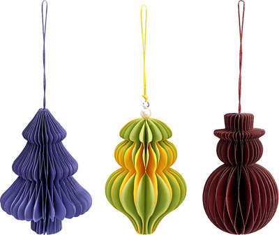 

Набор елочных игрушек, New Year Essential Honeycomb festive / TK23-NY_SET0016