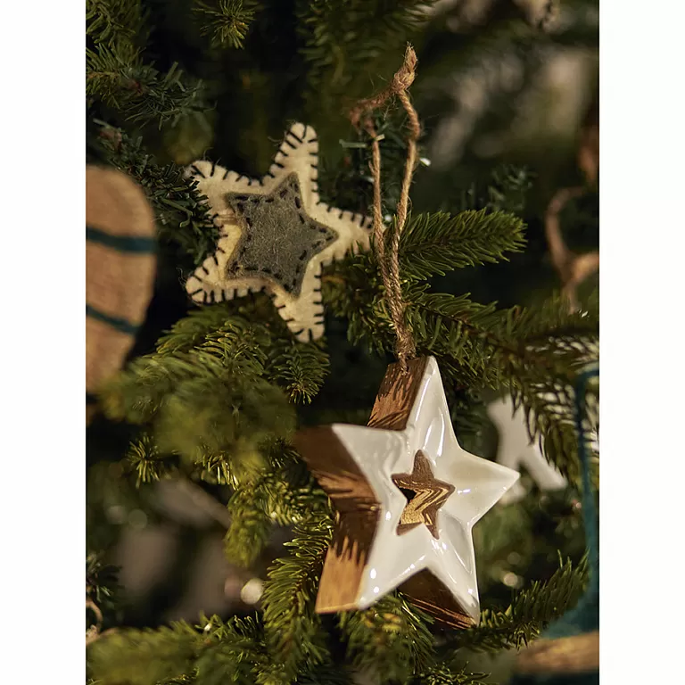 Набор новогодних подвесок Tkano New Year Essential Christmas stars / TK23-NY_SET0012