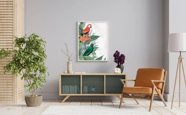Постер Citydecor Попугайчики 8 (30x40)