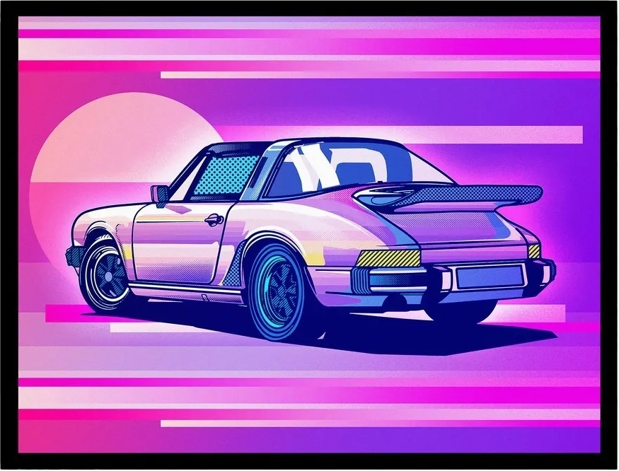 Постер Citydecor Порше 1 (30x40)