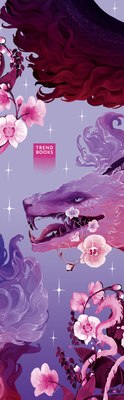 

Закладка для книг, Закладка для книг CLEVER Фиолетовый дракон / 2040825429042