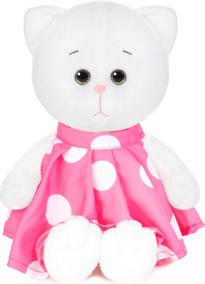 

Мягкая игрушка, Мышель в розовом платье в горошек / MT-MRT-КМ-0320248-20