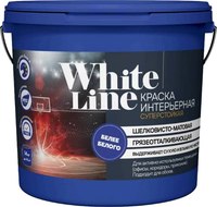 Краска Квил White Line Интерьерная Суперстойкая База 1 шелковисто-матовая (1.3кг) - 