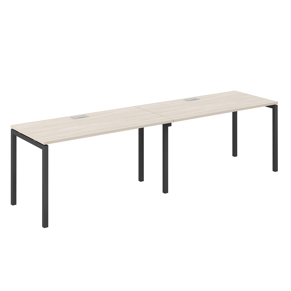 Комплект письменных столов Norden 320х60х75 / SG.227.OL.44.AN (антрацит/дуб светлый)