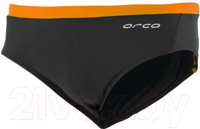Плавки Orca Core Brief 2015 / DVS4 (M, черный/оранжевый)