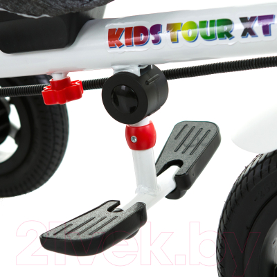 Трехколесный велосипед с ручкой Babyhit Kids Tour XT (grey line)