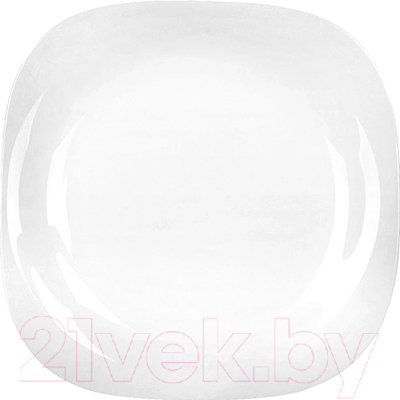 Тарелка столовая обеденная Luminarc Carine White H5604