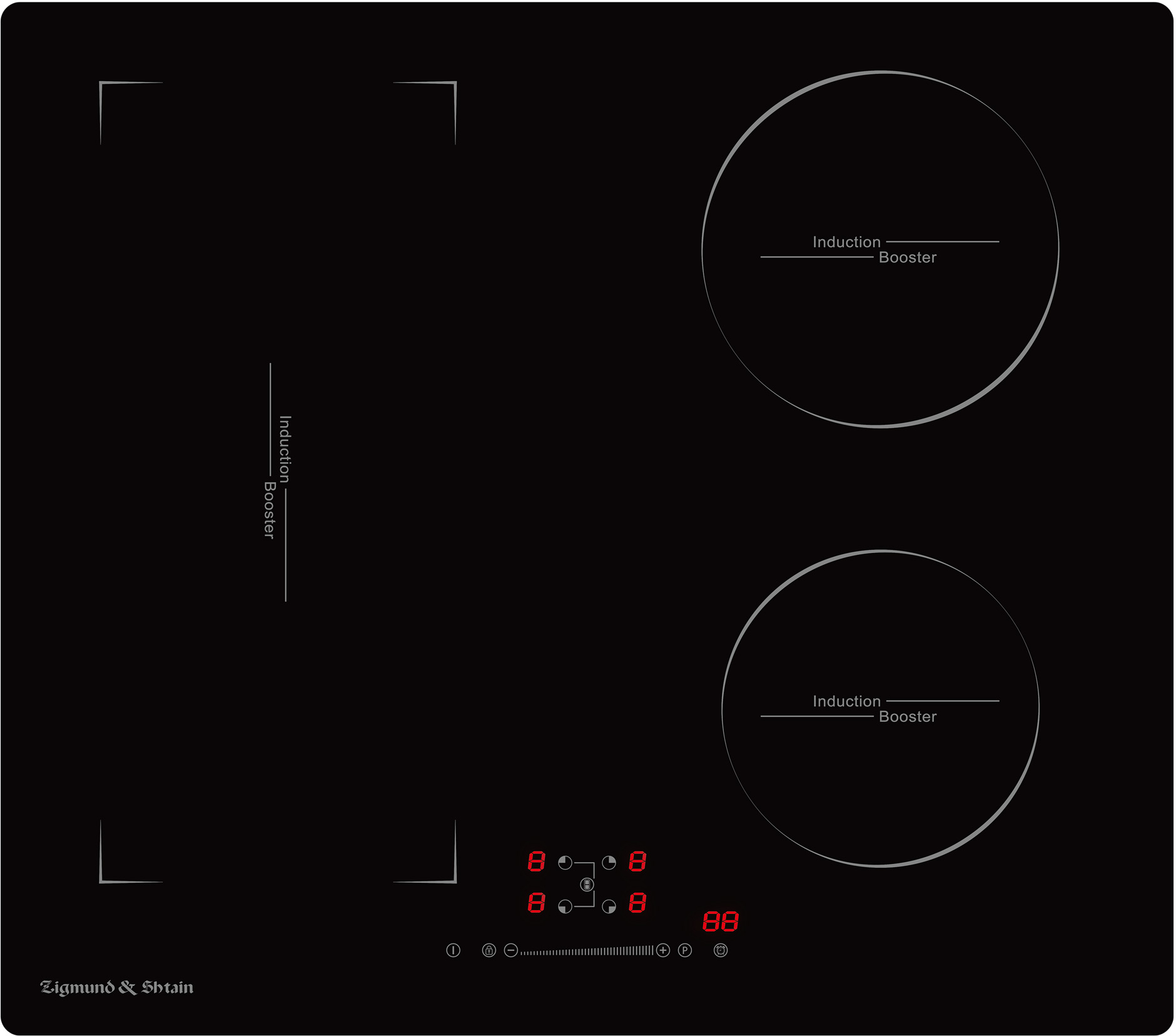Индукционная варочная панель Zigmund & Shtain CI 46.6 B