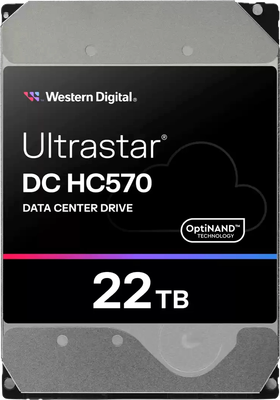Жесткий диск Western Digital Ultrastar DC HC570 22TB (WUH722222AL5204_0F48052) - 