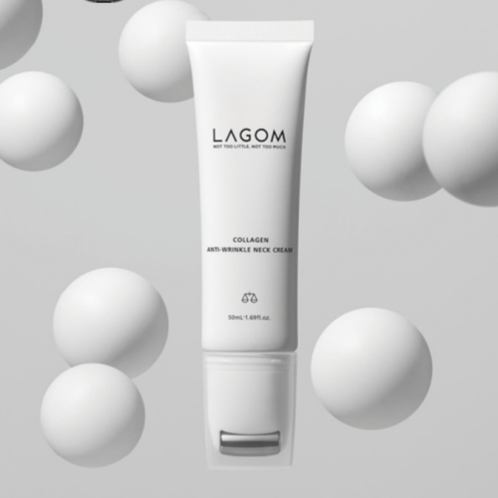 Крем для тела Lagom Collagen Anti-Wrinkle Neck антивозрастной для шеи