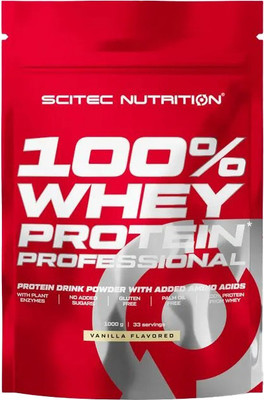 Протеин Scitec Nutrition Whey Protein Prof (1000г, ваниль) - 