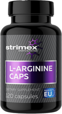 L-аргинин Strimex L-Arginine (120 капсул) - 