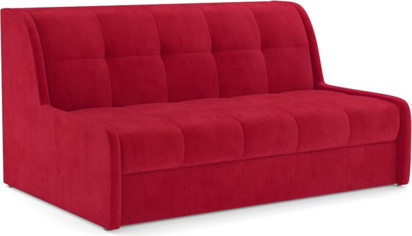 Диван Mebel-Ars Аккордеон 155x200 (красный кордрой)