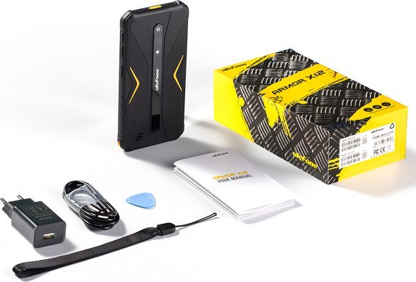 Смартфон Ulefone Armor X12 3GB/32GB (черный/оранжевый)