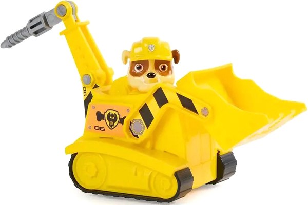Бульдозер игрушечный PAW Patrol С фигуркой. Крепыш / 43676