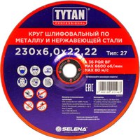 Шлифовальный круг Tytan Professional По металлу и нержавеющей стали 11463 - 