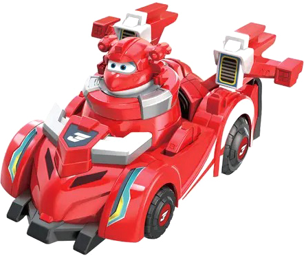 Автомобиль игрушечный Super Wings Машинка с вращающимся Джеттом / EU770310