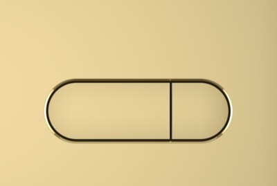 

Кнопка для инсталляции, Root Round / 740-2224