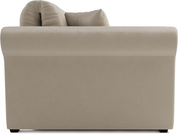 Диван Mebel-Ars Аккордеон Гранд НПБ 120x200 (бархат бежевый Star Velvet 6 Light Beige)