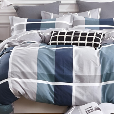 Комплект постельного белья Alleri Поплин Luxe 2сп с европростыней / П-349 -