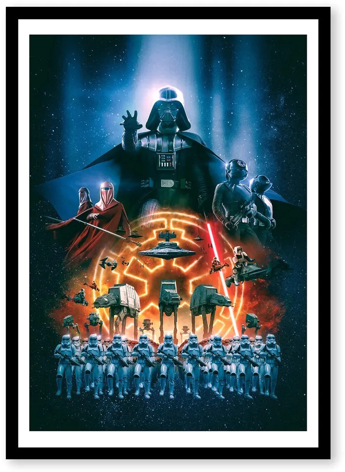 Постер Citydecor Звездные воины 2 (30x40)