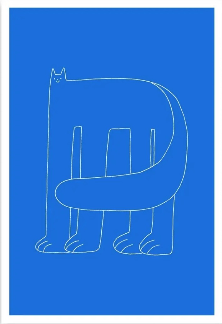 Постер Citydecor Большой кот 2 (40x60)