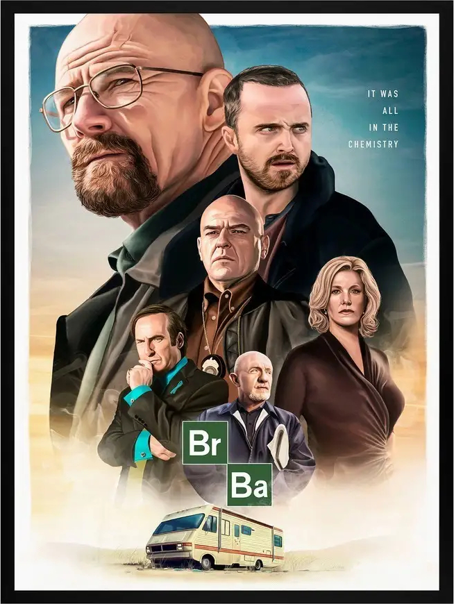 Постер Citydecor Во все тяжкие 10 (30x40)