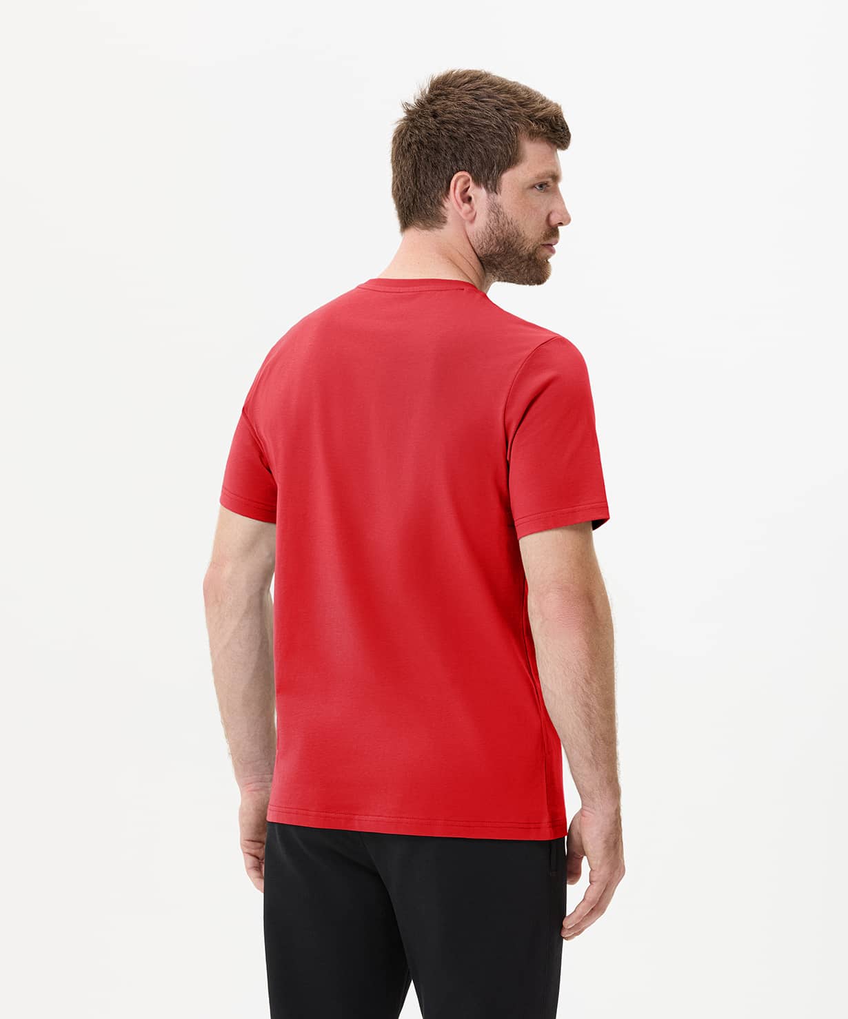 Футболка спортивная Jogel Essential Cotton Tee (M, красный) — фото 6