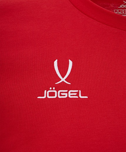 Футболка спортивная Jogel Essential Cotton Tee (S, красный) — фото 6