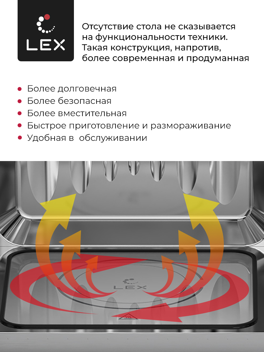 Микроволновая печь Lex BIMO 20.07