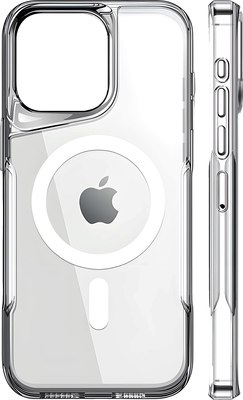 Чехол-накладка Case Crystal Clear Apple iPhone 14 Pro (белый)