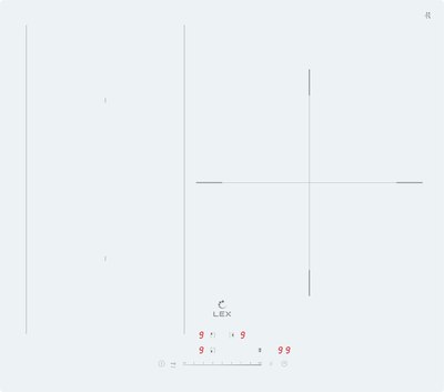 Индукционная варочная панель Lex EVI 631A WH