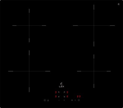 Индукционная варочная панель Lex EVI 640A BL