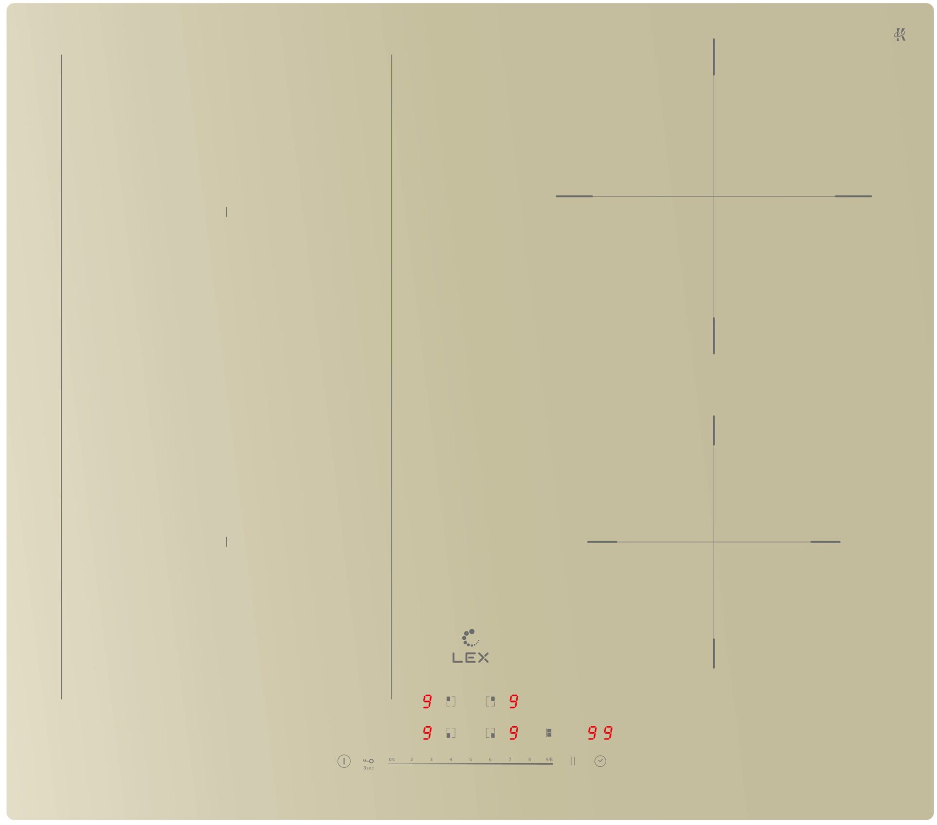 Индукционная варочная панель Lex EVI 641A IV