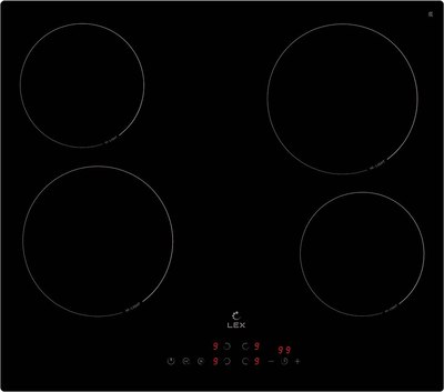 Электрическая варочная панель Lex EVH 6040B BL