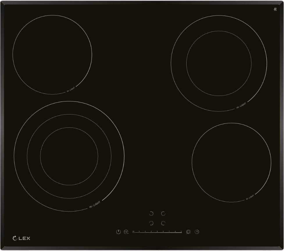 Электрическая варочная панель Lex EVH 642C BL