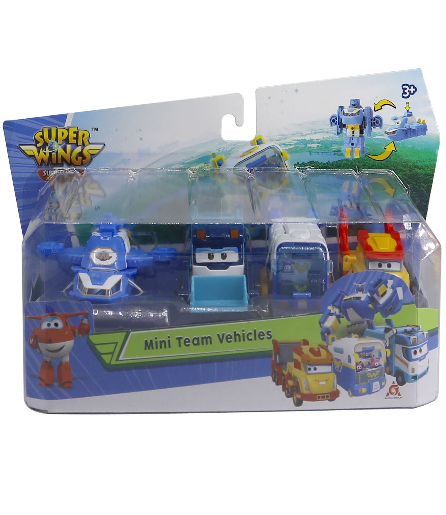 Набор игрушечной техники Super Wings Мини-автомобили / EU770135