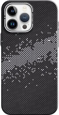 

Чехол-накладка, С MagSafe Карбоновая рябь J278 для Apple iPhone 15 Pro Max