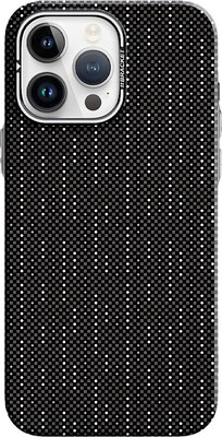 

Чехол-накладка, С MagSafe Карбоновая рябь J279 для Apple iPhone 15 Pro