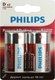 Комплект батареек Philips Power Alkaline D LR20 (2шт) - 