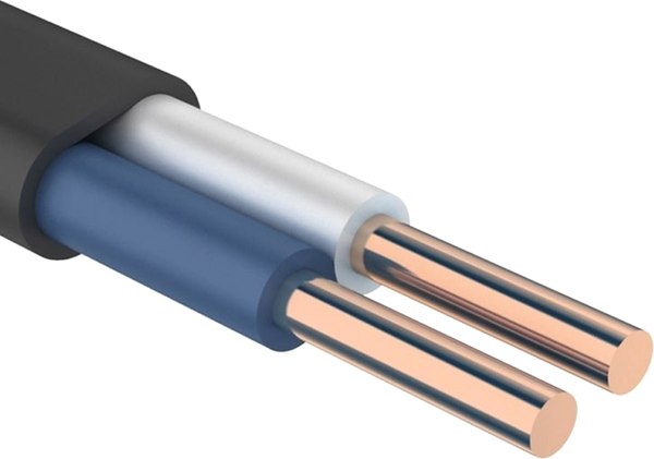 Кабель силовой БелРоскабель ВВГ-Пнг(А)-LS 2x2.5 (N) 0.66 (10м, бухта)