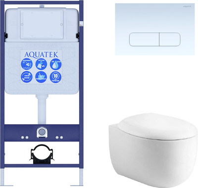 

Унитаз подвесной с инсталляцией, Альтаир INS-0000012+KKI-0000002+KDI-0000013+AQ1980-00